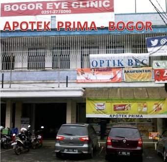 apotek Prima Bogor jalan Gunung Gede Pajajaran no.25 BOGOR telp 0251 831 4167